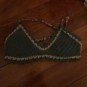 Target crochet bikini top size XS